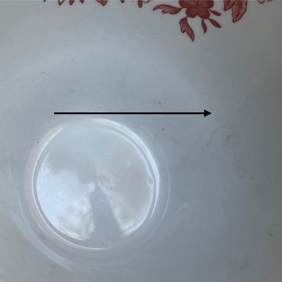 Vintage Spode Fitzhugh Pattern, Red, White, Floral, Set of 4 Teacups & Saucers - Picture 11 of 11